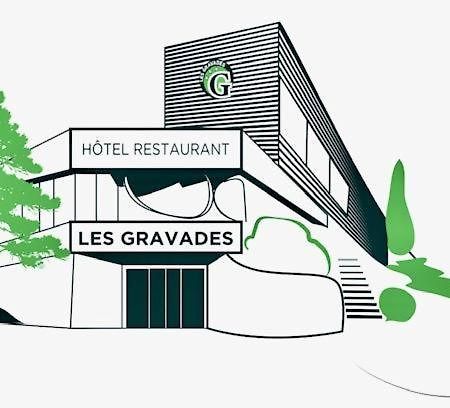 Logis Hotel Les Gravades Ussel Юссель Экстерьер фото